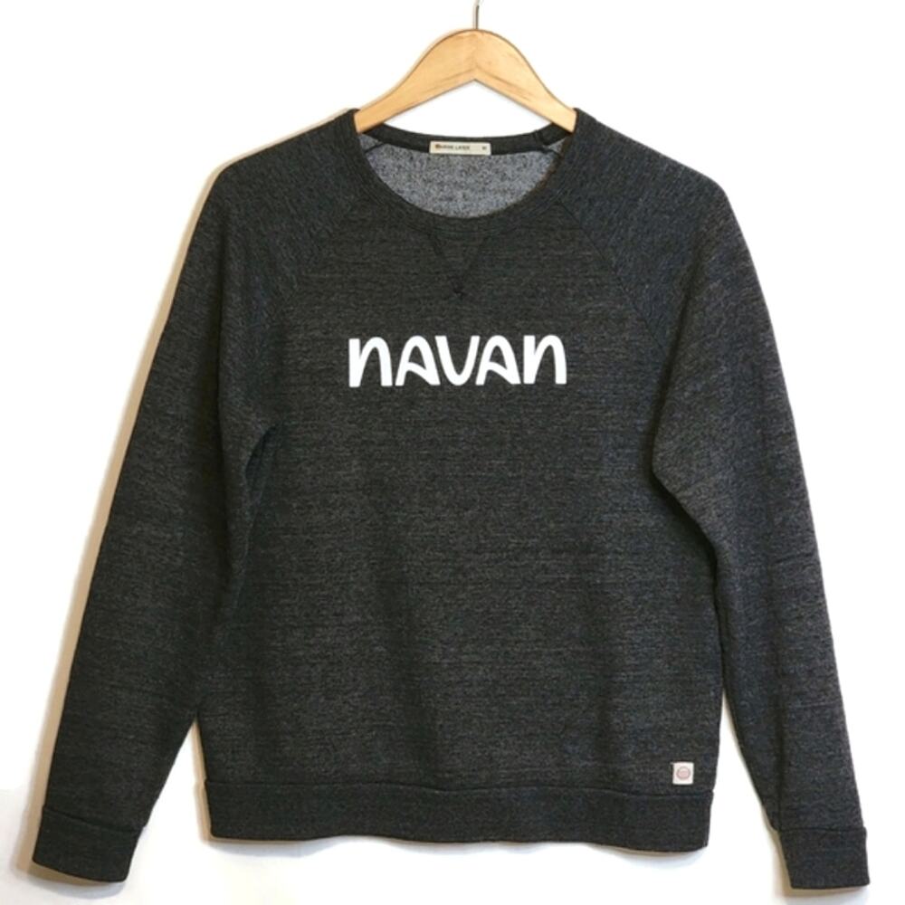 Marine Layer Gray Navan Crew Neck Cozy Sweatshirt M